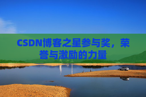 CSDN博客之星参与奖，荣誉与激励的力量