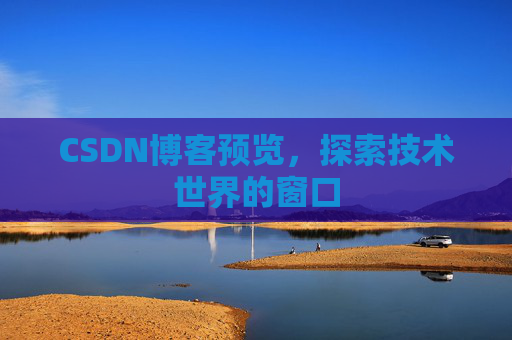 CSDN博客预览，探索技术世界的窗口